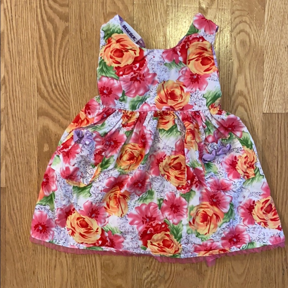 Toddler floral dress
